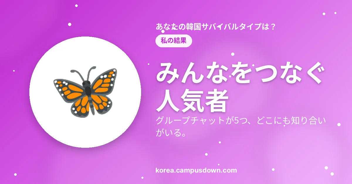 みんなをつなぐ人気者 — グループチャットが5つ、どこにも知り合いがいる。